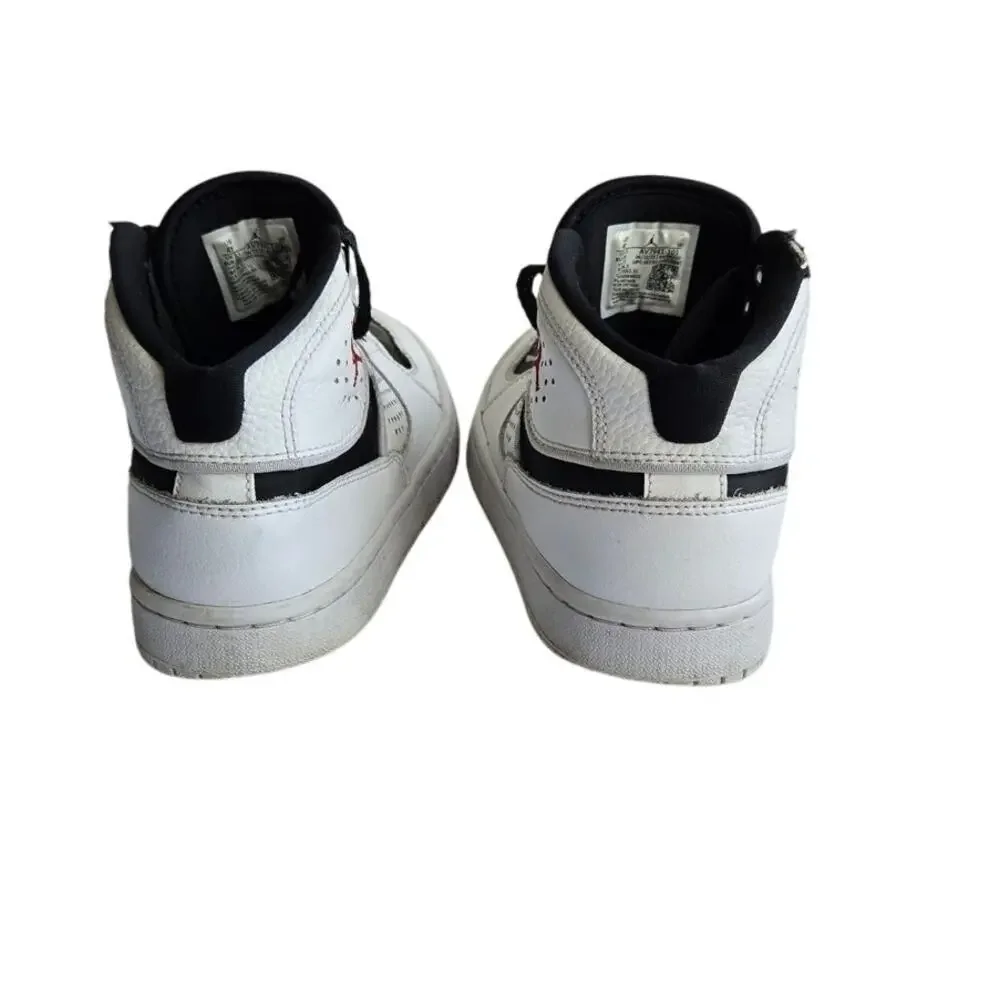 Nike Jordan Access JUMPMAN Youth Sneakers High Top Leather Streetwear Sz 4.5 Y
